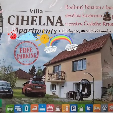 Villa Cihelna Apartments Чешки Крумлов Екстериор снимка